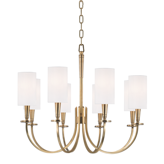 Mason Chandelier Aged Brass