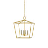 Denison Medium Gold Lantern