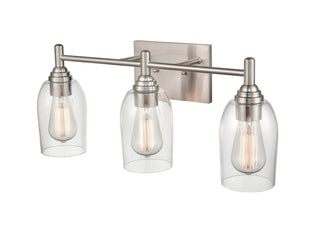 Arlett 3-Light Vanity Brushed Nickel