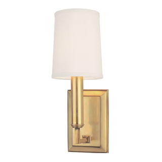 Clinton Wall Sconce Aged Brass