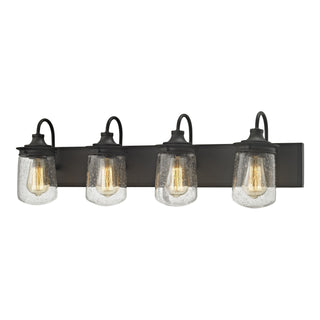 Hamel 32'' Wide 4-Light Vanity Light - Oil Rubbed Bronze