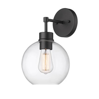 Basin 1-Light Outdoor Wall Sconce Powder Coated Black