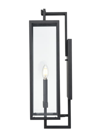 Lamont 2-Light Outdoor Wall Sconce Textured Black