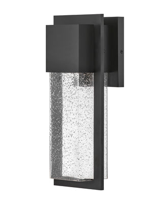 Alex Medium Wall Mount Lantern in Black