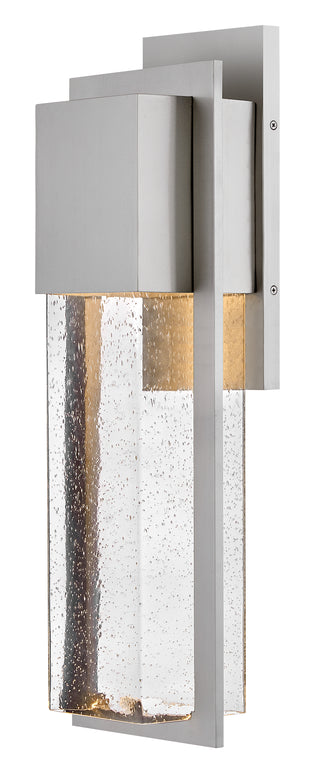 Alex Large Wall Mount Lantern in Antique Brushed Aluminum