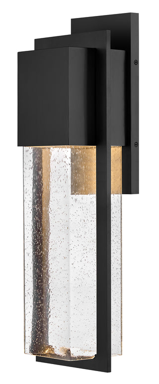Alex Large Wall Mount Lantern in Black