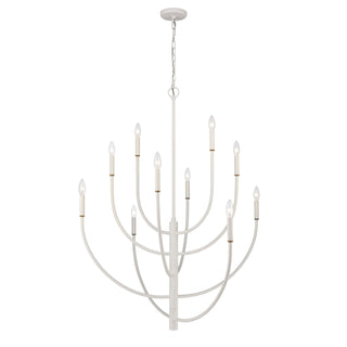 Continuance 42'' Wide 10-Light Chandeliers - White Coral