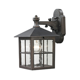 Shaker Heights 10'' High 1-Light Outdoor Sconce - Hazelnut Bronze