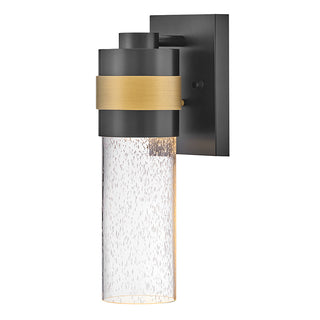 Albie Small Wall Mount Lantern in Black