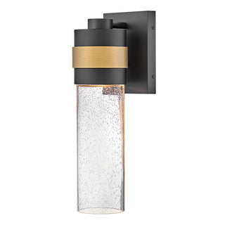 Albie Medium Wall Mount Lantern in Black