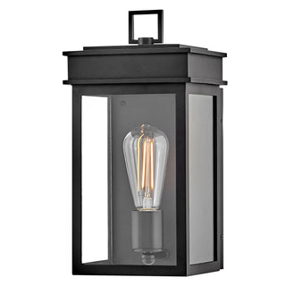 Cole Small Wall Mount Lantern in Black