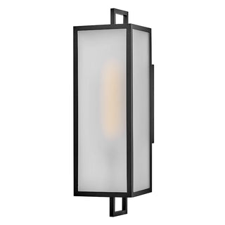 Halden Large Wall Mount Lantern in Black