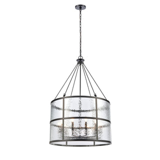 Solace 30'' Wide 10-Light Pendant - Matte Black