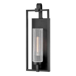Stassi Medium Wall Mount Lantern in Black