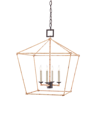 Denison Medium Natural Lantern