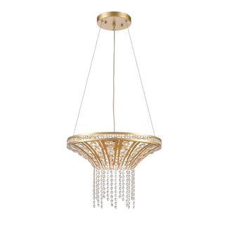 Fantania 18'' Wide 4-Light Chandeliers - Champagne Gold