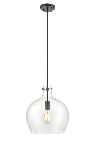 1-Light Pendant light Matte Black