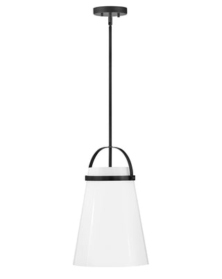 Tori Small Single Light Pendant in Black