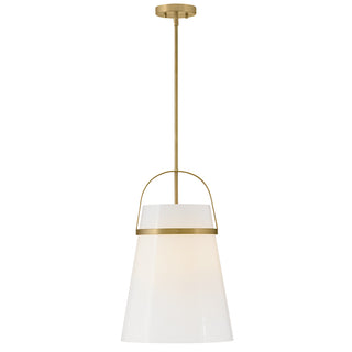 Tori Medium Pendant in Lacquered Brass