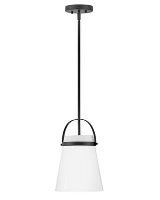 Tori Small Single Light Convertible Pendant in Black