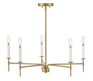 Hux Medium Single Tier in Lacquered Brass