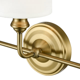 Leena 3-Light Vanity Vintage Brass
