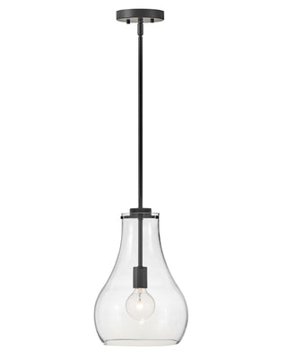 Frankie Small Single Light Pendant in Black