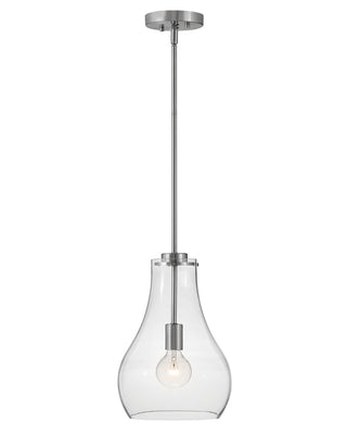 Frankie Small Single Light Pendant in Brushed Nickel