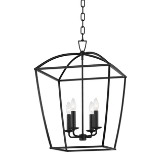 Bryant Lantern with Aged Iron Finish
