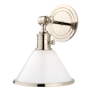 Garden City Wall Sconce Polished Nickel