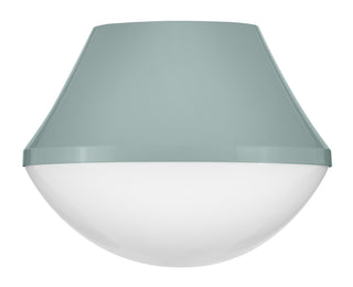 Haddie Small Flush Mount in Seafoam