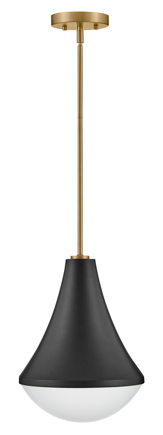 Haddie Small Pendant in Black
