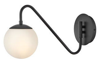 Dottie Small Single Light Sconce in Black