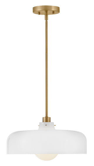 Maisie Medium Pendant in Lacquered Brass