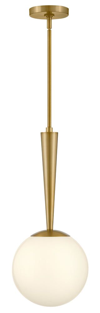 Izzy Small Pendant in Lacquered Brass