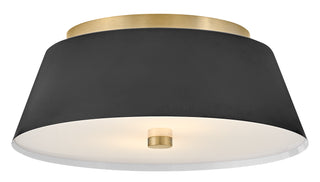 Tess Medium Flush Mount in Black