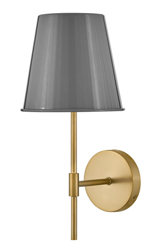 Blake Medium Single Light Sconce in French Gray