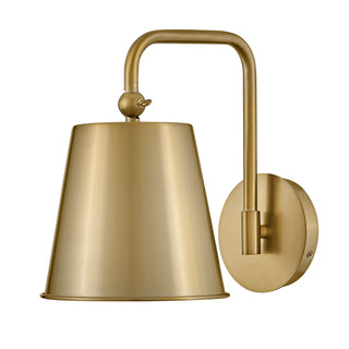 Blake Medium Single Light Sconce in Lacquered Brass