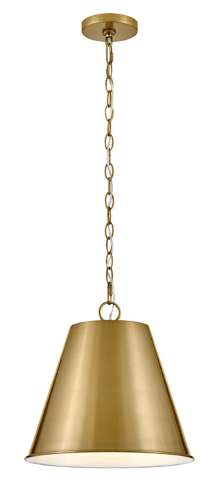 Blake Medium Pendant in Lacquered Brass