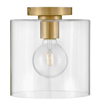 Pippa Extra Small Flush Mount in Lacquered Brass