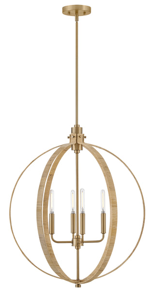 Fallon Medium Orb in Lacquered Brass