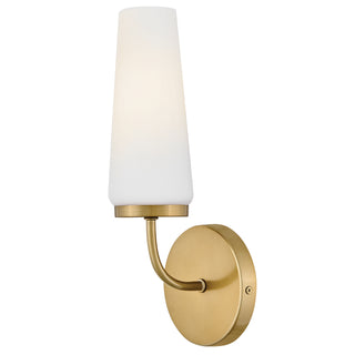 Selma Medium Single Light Sconce in Gold