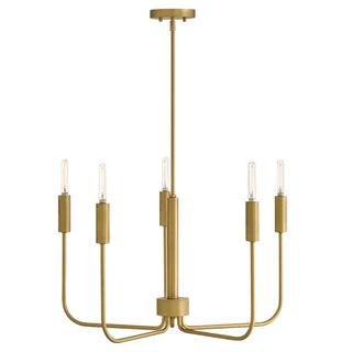 Austen Medium Single Tier in Lacquered Brass