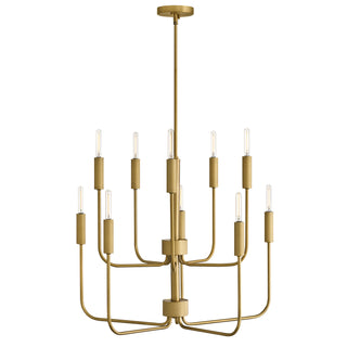 Austen Medium Multi Tier in Lacquered Brass
