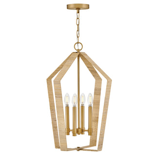 Sammi Large Pendant in Lacquered Brass