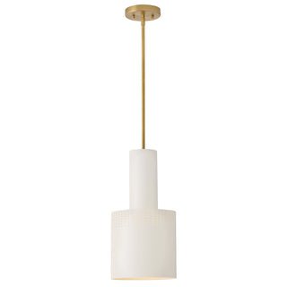 Casey Small Pendant in Lacquered Brass