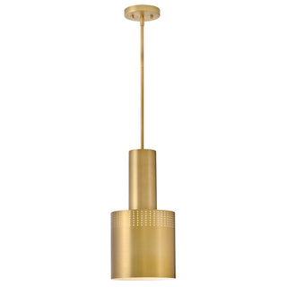 Casey Small Pendant in Lacquered Brass