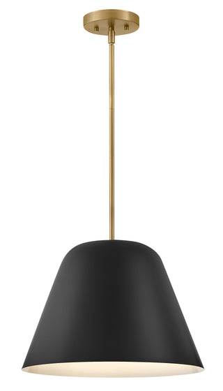 Madi Large Pendant in Lacquered Brass
