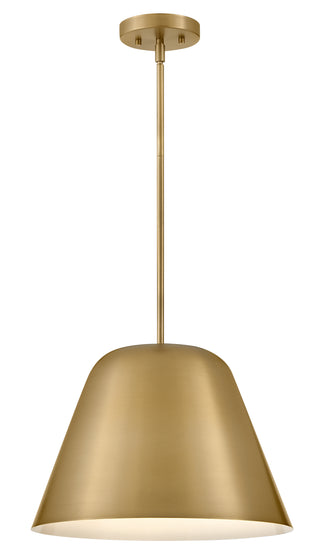 Madi Large Pendant in Lacquered Brass