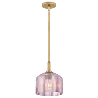 Lisette Small Pendant in Lacquered Brass